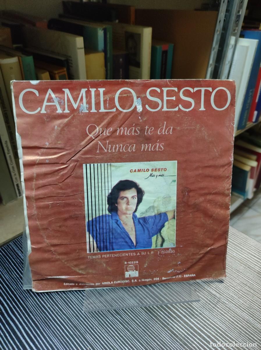 Discos de vinilo: Camilo Sesto &ndash; Que M&aacute;s Te D&aacute; - Foto 2