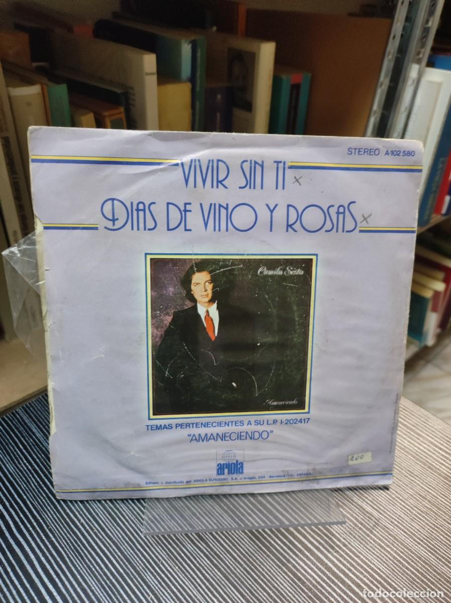 Discos de vinilo: CAMILO SESTO VIVIR SIN TI - Foto 2