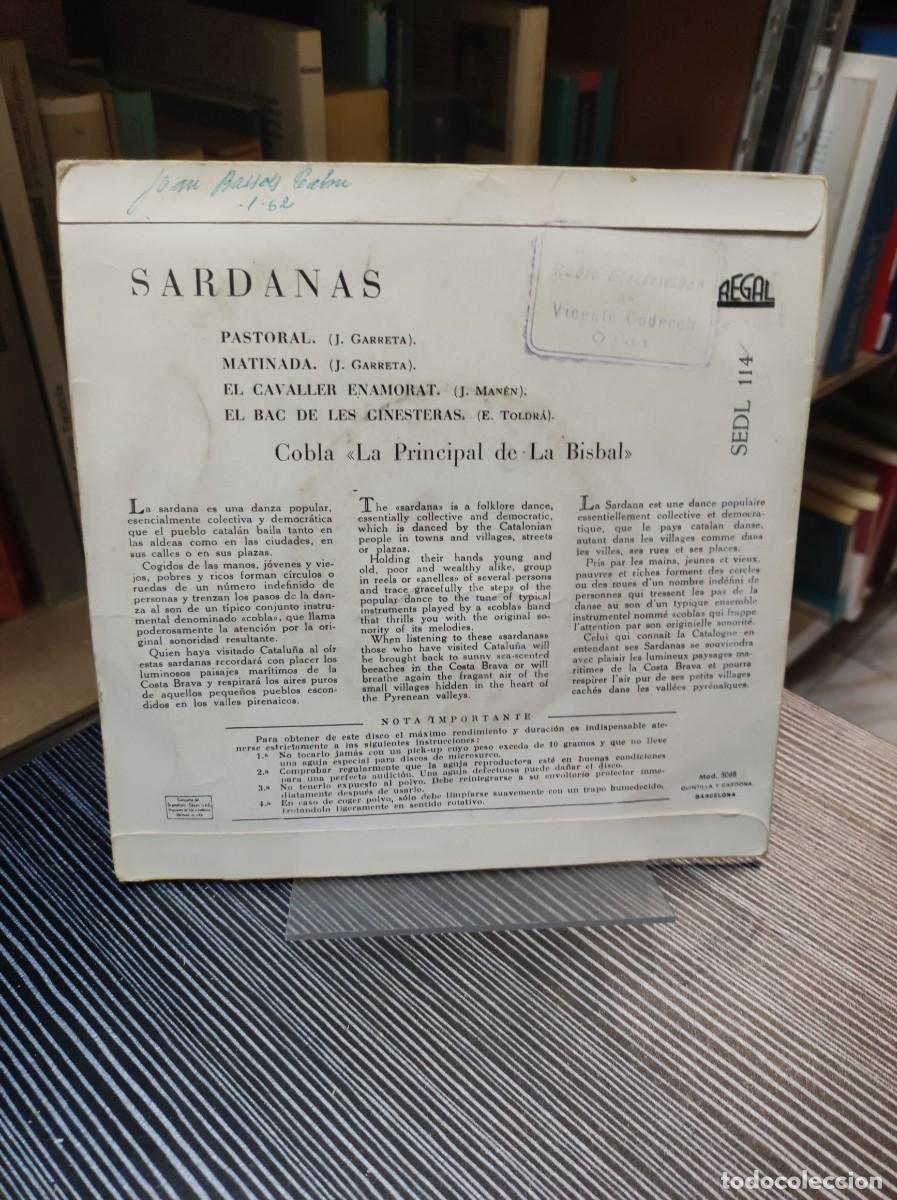Discos de vinilo: Cobla &rdquo;La Principal De La Bisbal&rdquo; &ndash; Sardanas - Foto 2