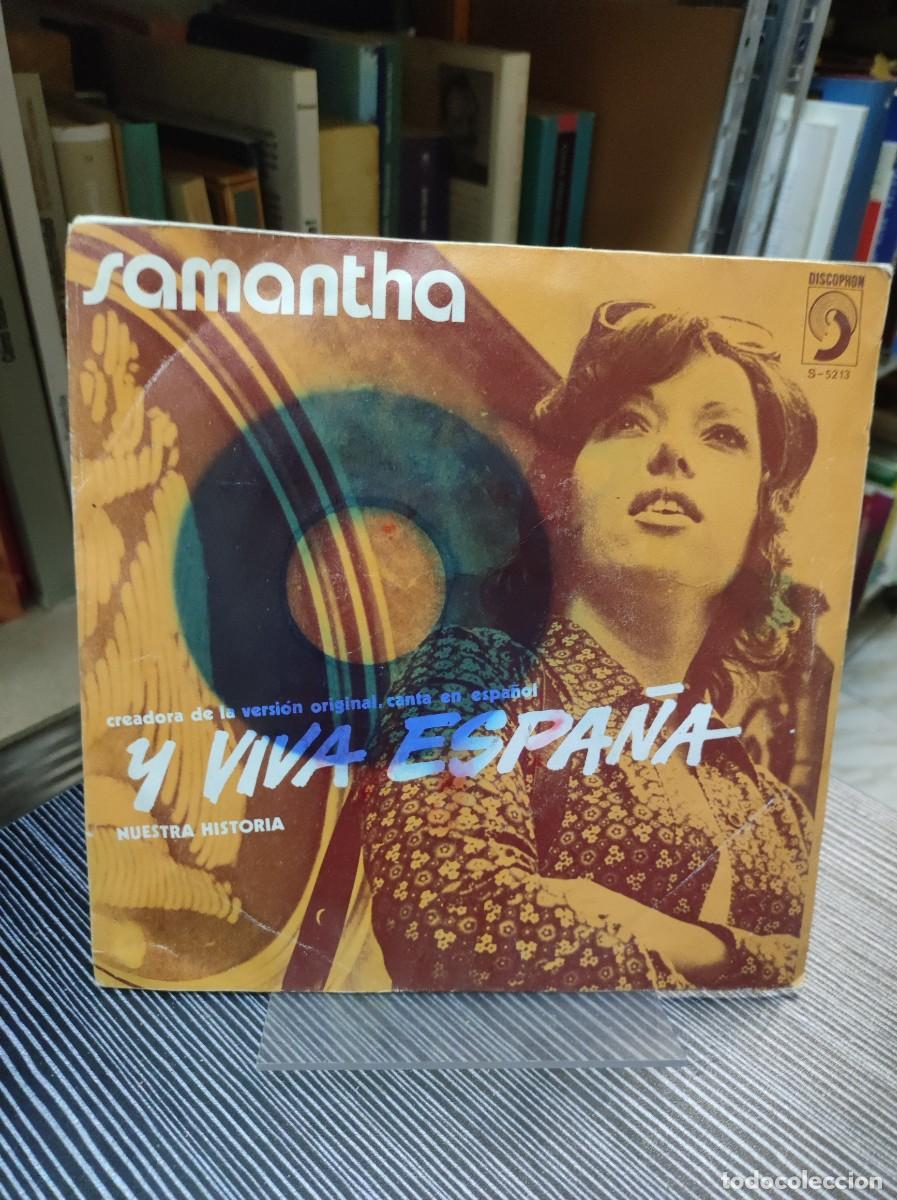 Discos de vinilo: Samantha &ndash; Y Viva Espa&ntilde;a - Foto 1