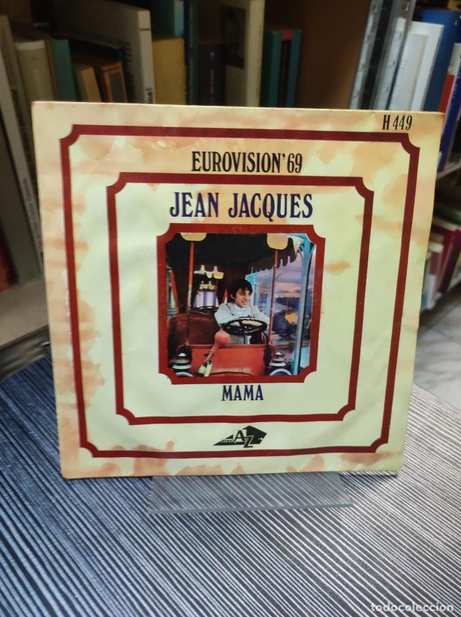 Discos de vinilo: JEAN JACQUES EUROVISION 69 MAMA - Foto 1