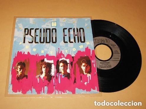 Discos de vinilo: PSEUDO ECHO - FUNKYTOWN (LIPPS INC.) - SINGLE - 1987 - TEMAZO DISCO EN VERSION POP - Foto 1