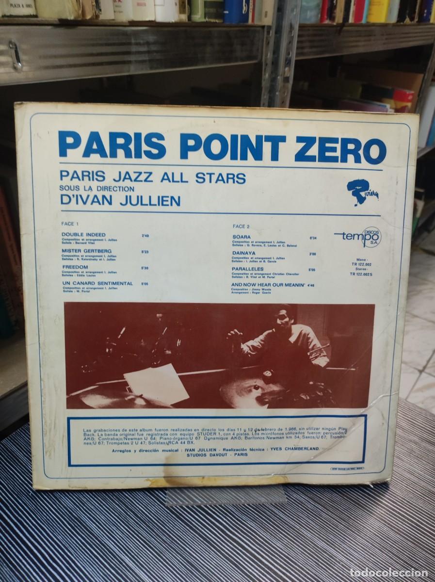Discos de vinilo: Paris Jazz All Stars &ndash; Paris Point Z&eacute;ro - Foto 2