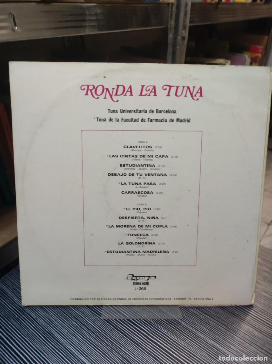 Discos de vinilo: RONDA LA TUNA CLAVELITOS - Foto 2