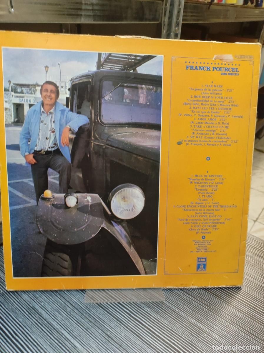 Discos de vinilo: FRANCK POURCEL GRAND ORCHESTRE - Foto 2