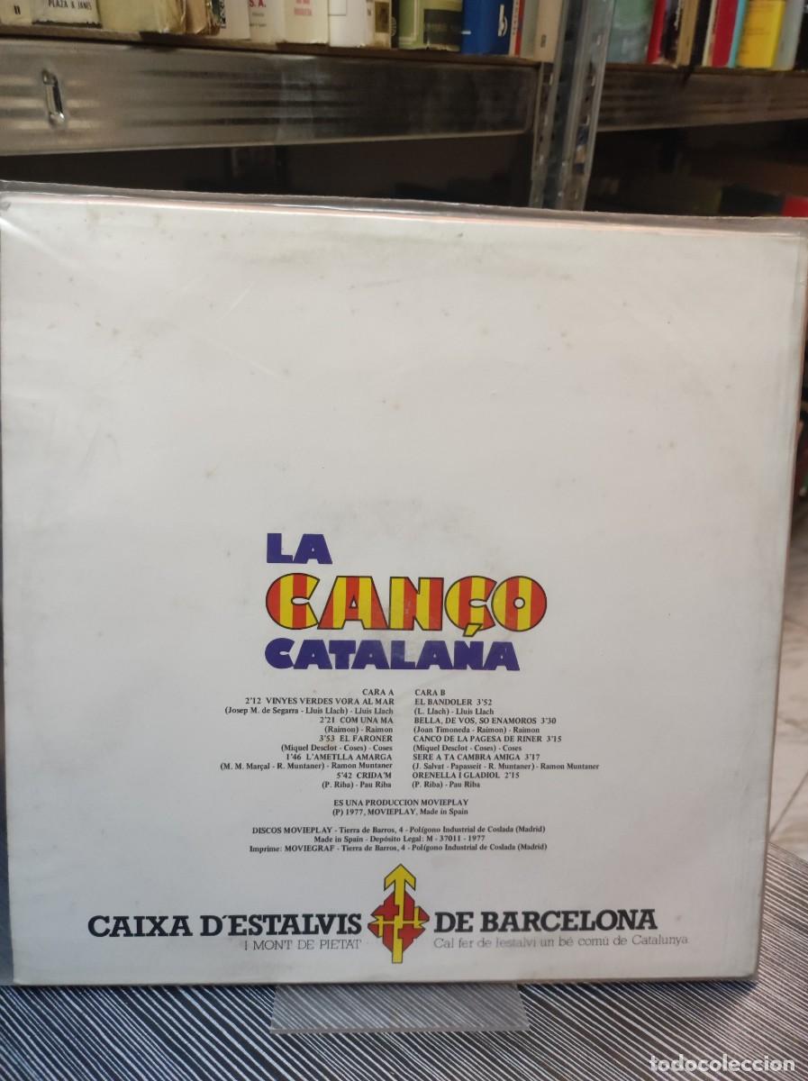 Discos de vinilo: Varios &ndash; La Can&ccedil;&oacute; Catalana - Foto 2