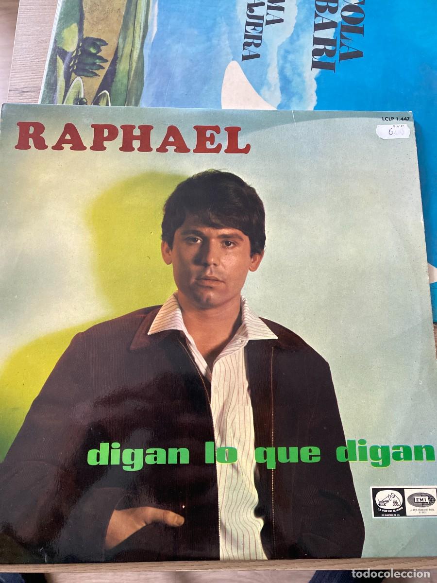 Discos de vinilo: LP RAPHAEL DIGAN LO QUE DIGAN - Foto 1