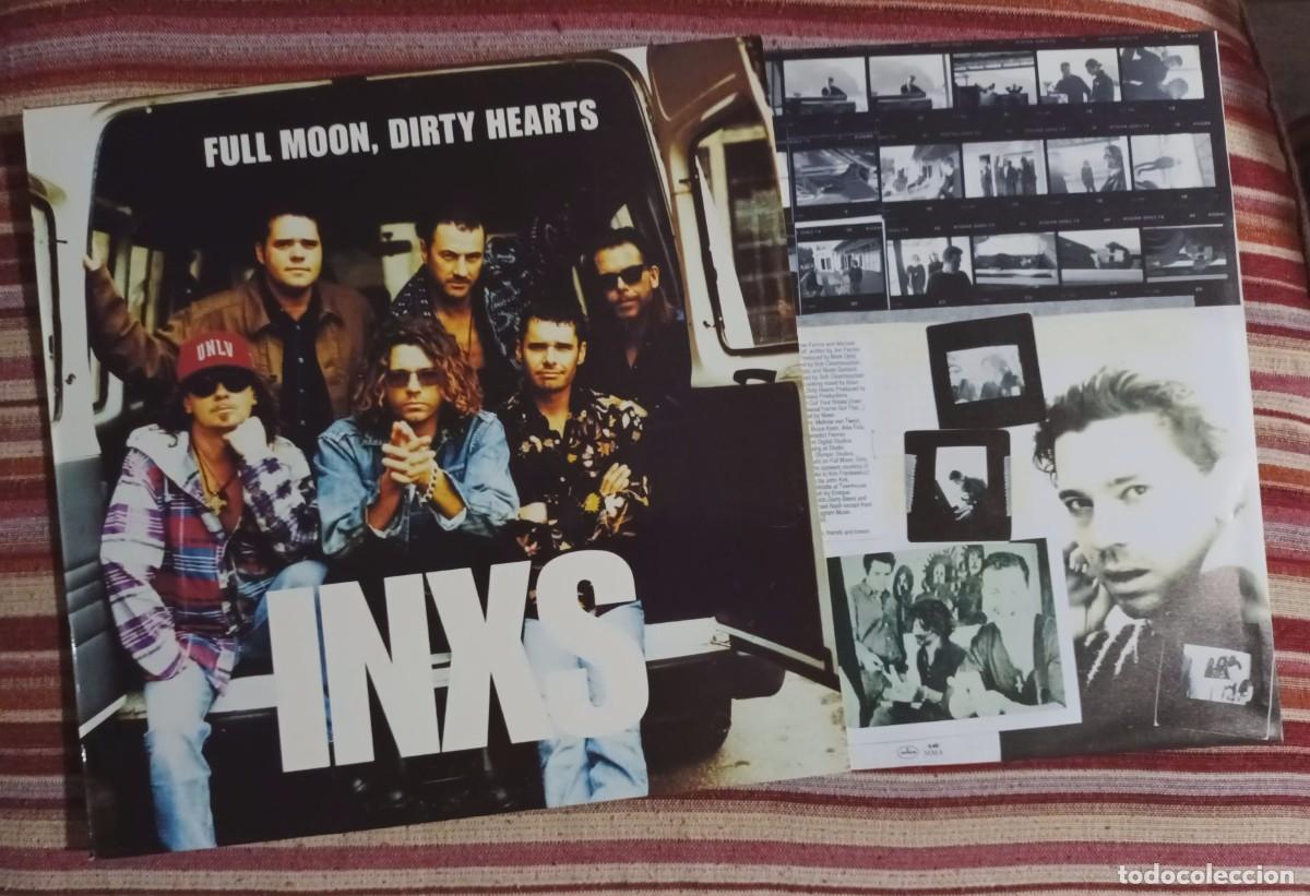Discos de vinilo: INXS - FULL MOON, DIRTY HEARTS - LP - Foto 3