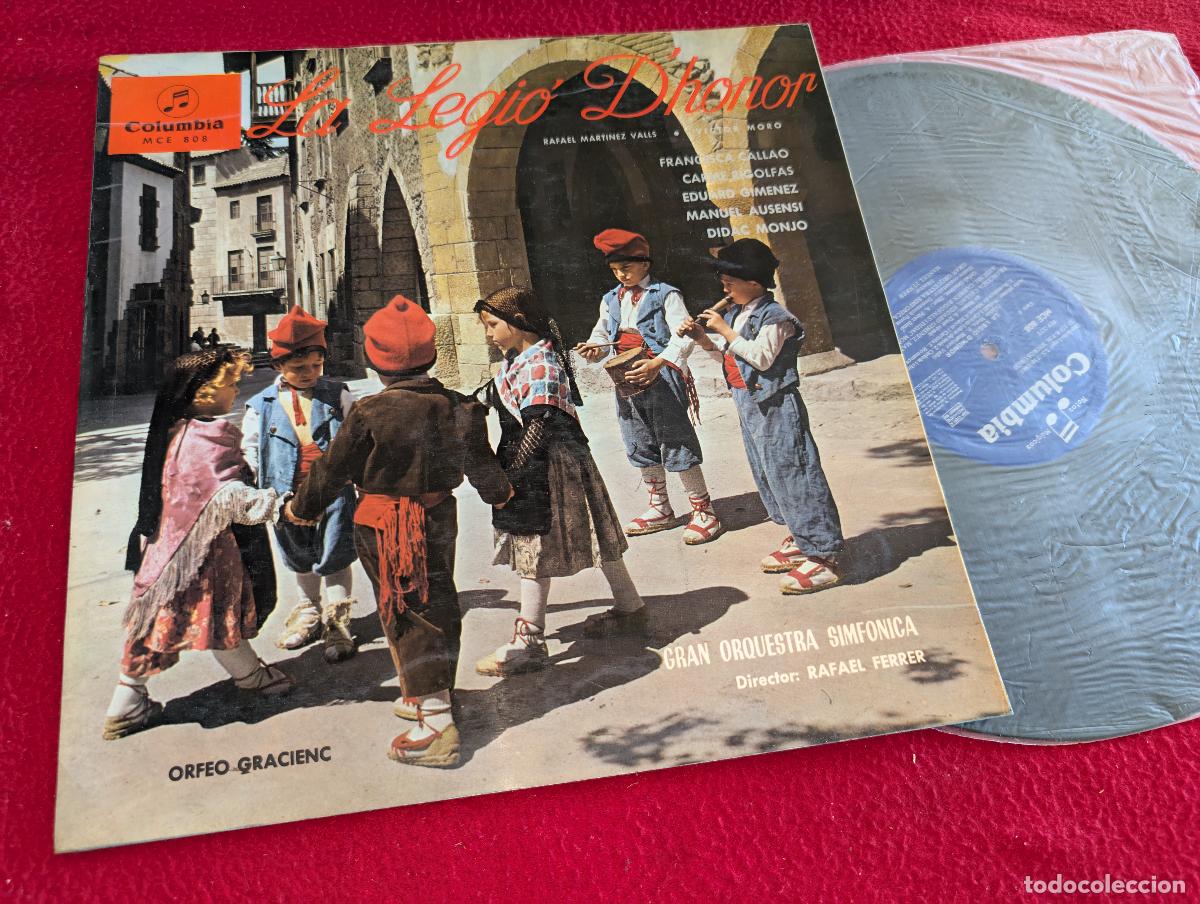 Dischi in vinile: GRAN ORQ. SIMF. dir Ferrer LEGIO D'HONOR Callao+Rigolfas+Gimenez+Ausensi ++ LP 1965 CATALA GATEFOLD