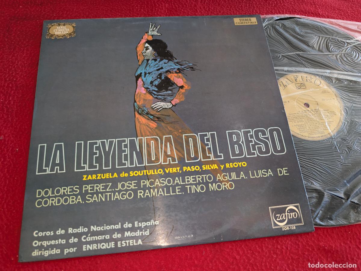 Dischi in vinile: MADRID dir Estela LEYENDA DEL BESO Perez+Picaso+Aguila+Ramalle++ LP 1971 Zafiro ESPA&Ntilde;A SPAIN