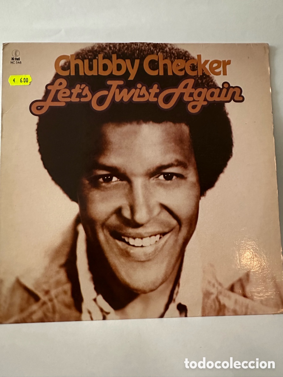 Discos de vinilo: Vinilo Lets Twist again Chubby Checker - Foto 1