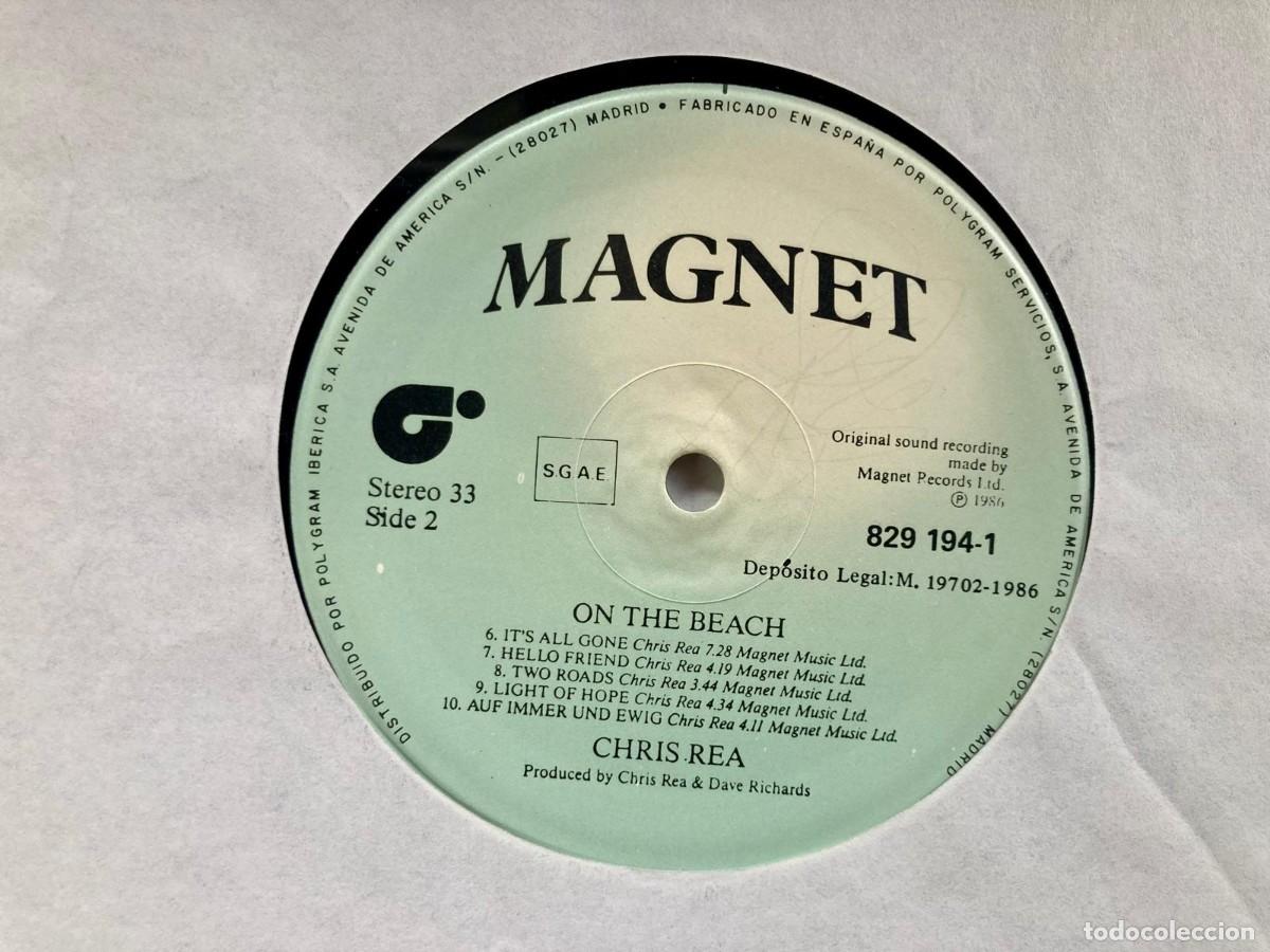 Discos de vinilo: CHRIS REA - ON THE BEACH - Foto 2