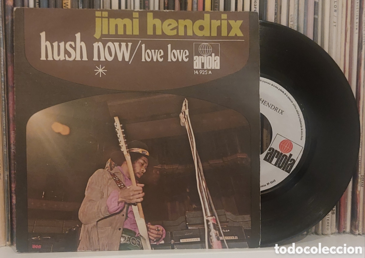 Discos de vinilo: JIMI HENDRIX - HUSH NOW - Foto 1