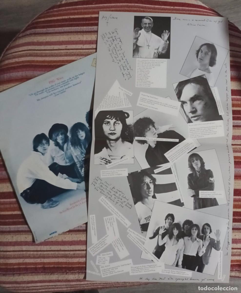 Discos de vinilo: PATTI SMITH GROUP - WAVE - LP - Foto 3