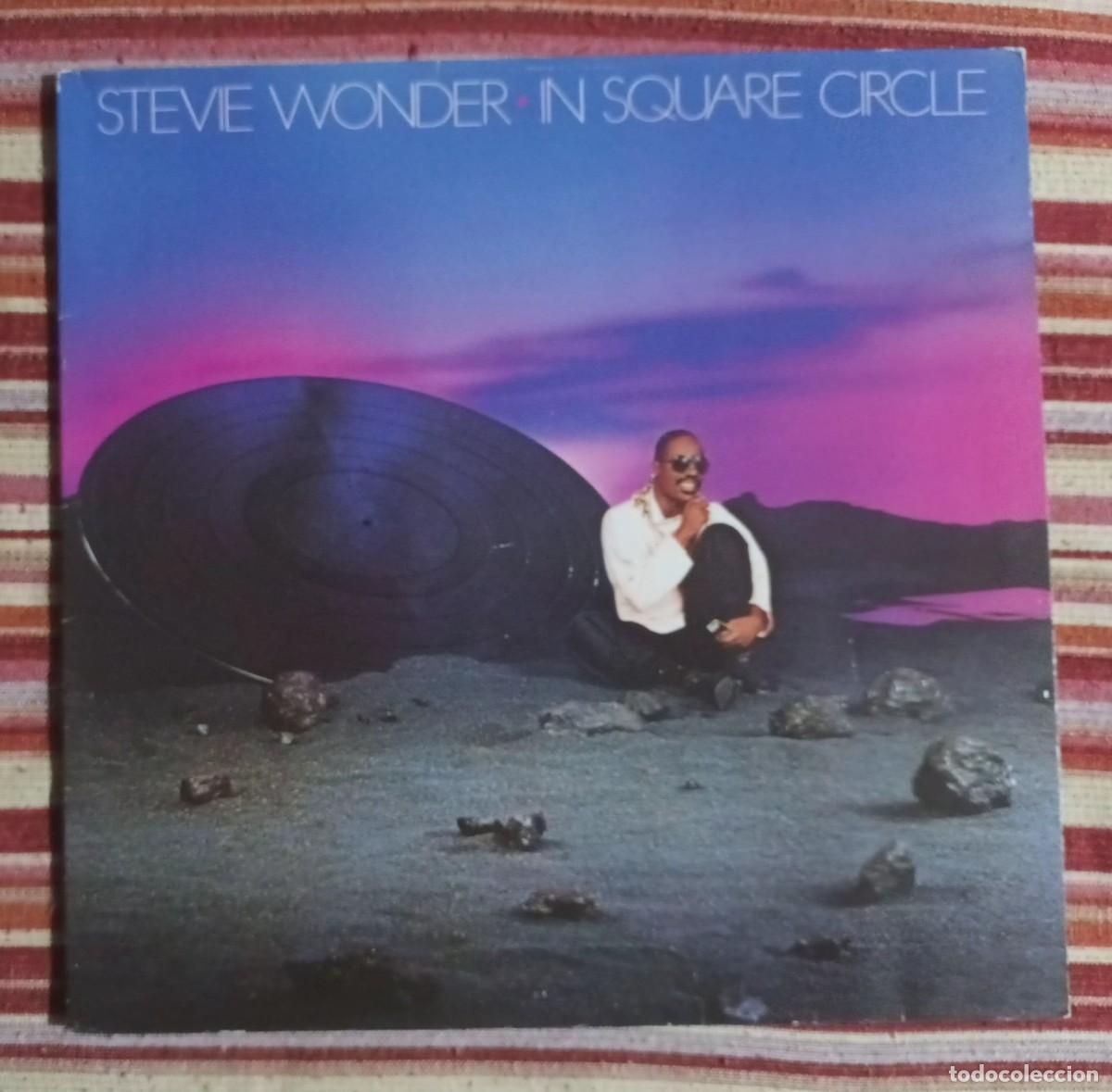 Discos de vinilo: STEVIE WONDER - IN SQUARE CIRCLE - LP - Foto 1
