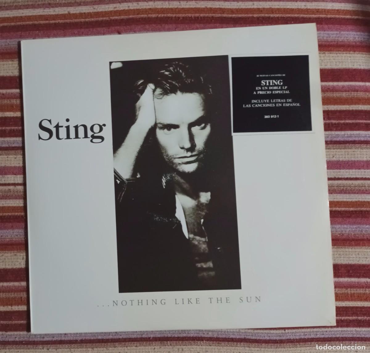 Discos de vinilo: STING - NOTHING LIKE THE SUN - 2 LPS - Foto 1