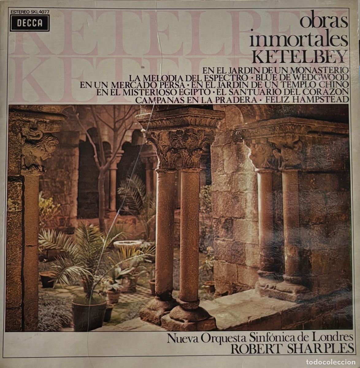Disques de vinyle: LP OBRAS INMORTALES KETELBEY. LP-CLASICA-580