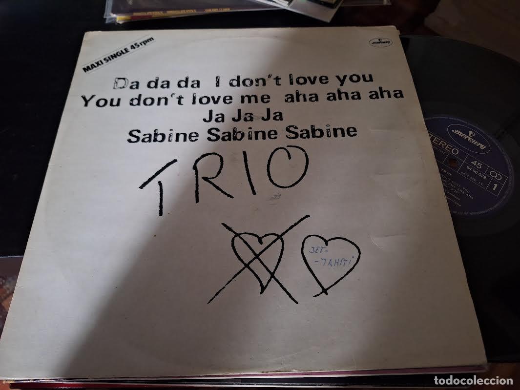 Discos de vinilo: TRIO - DA DA DA 12&rdquo; MAXI MERCURY 1982 SYNTH POP - Foto 1