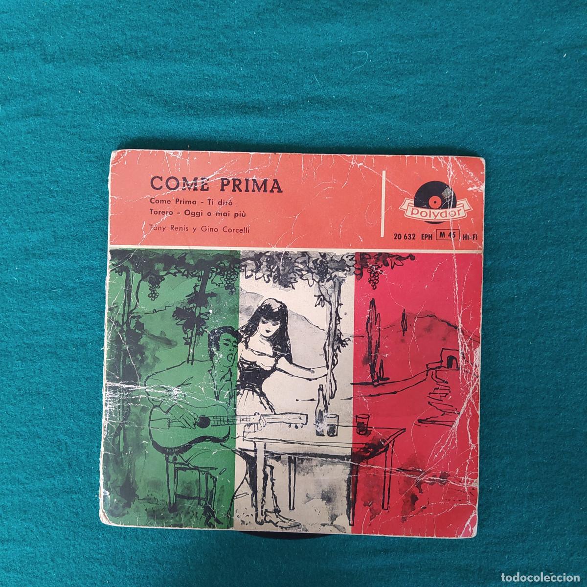Discos de vinilo: Tony Renis Y Gino Corcelli &ndash; Come Prima - Foto 1