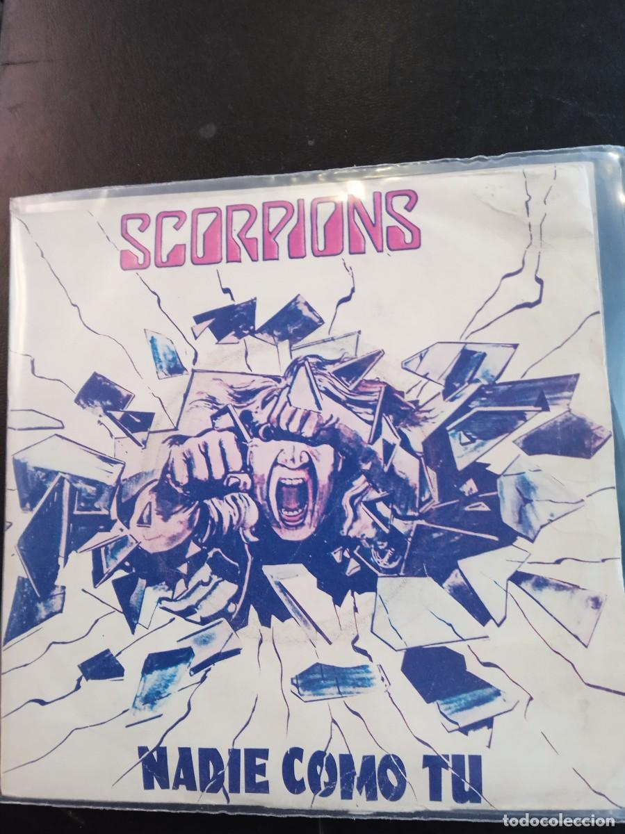 Discos de vinilo: SCORPIONS- NADIE COMO T&Uacute;. SINGLE. - Foto 1