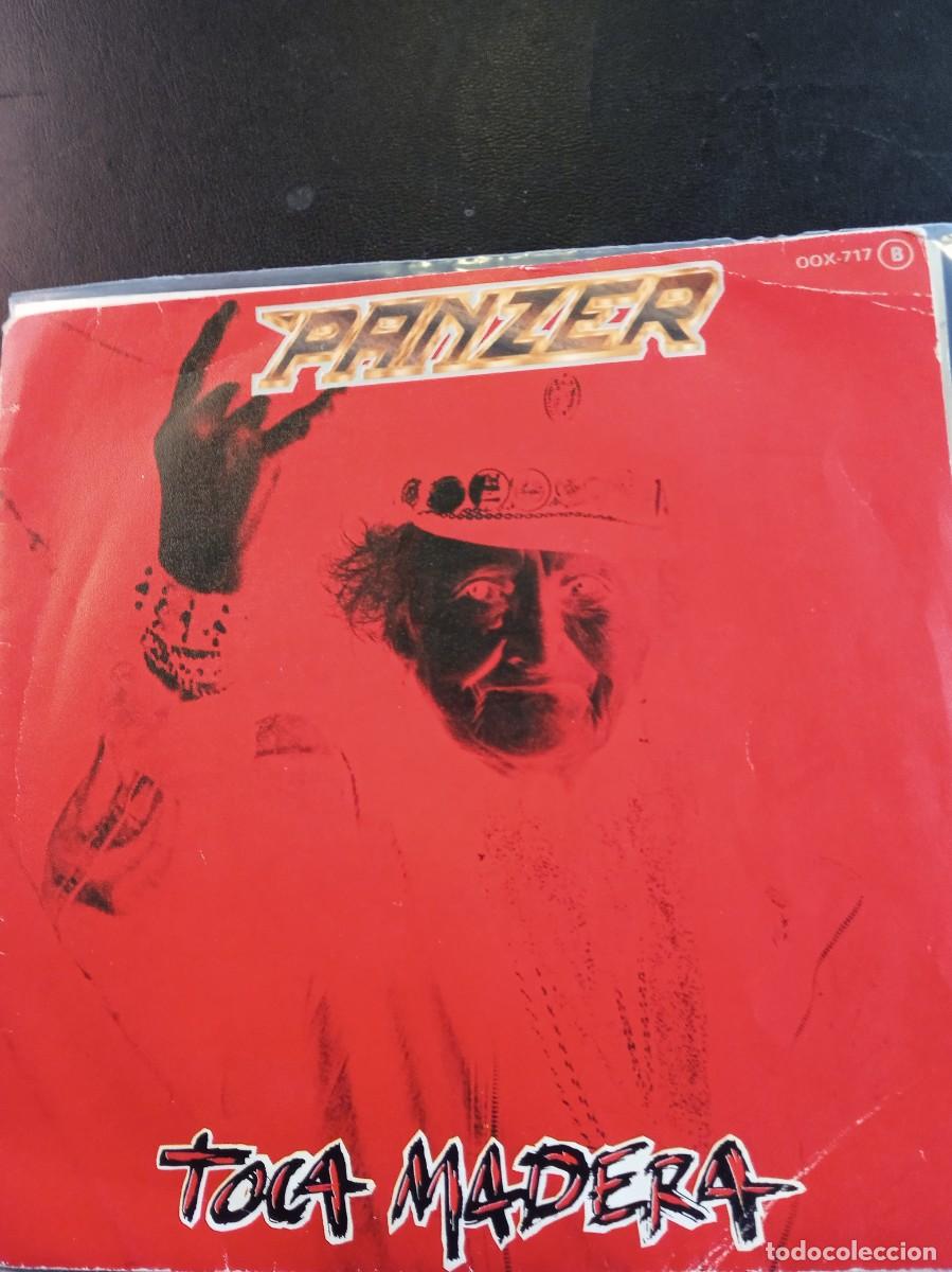 Discos de vinilo: PANZER- TOCA MADERA. SINGLE - Foto 1