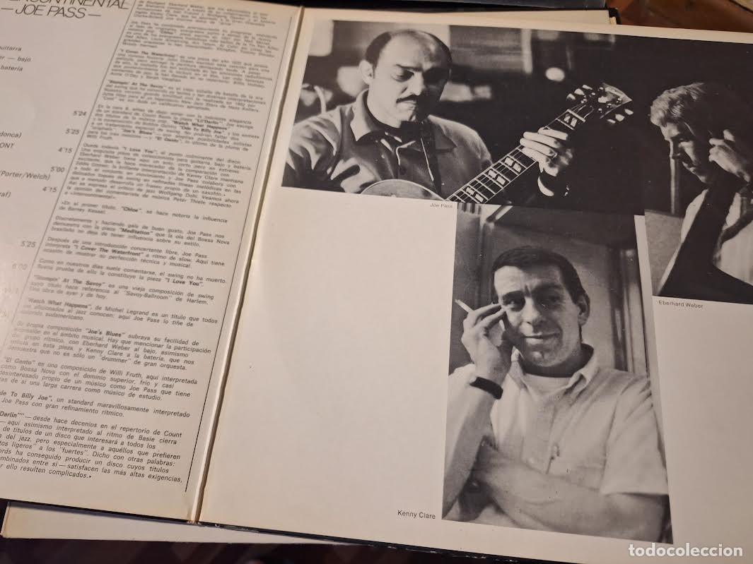 Discos de vinilo: JOE PASS - INTERCONTINENTAL LP BASF 1975 - JAZZ BOP - Foto 2