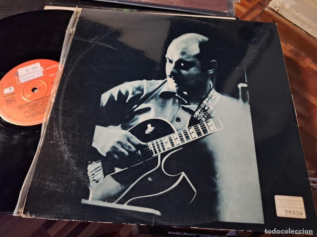 Discos de vinilo: JOE PASS - INTERCONTINENTAL LP BASF 1975 - JAZZ BOP - Foto 3