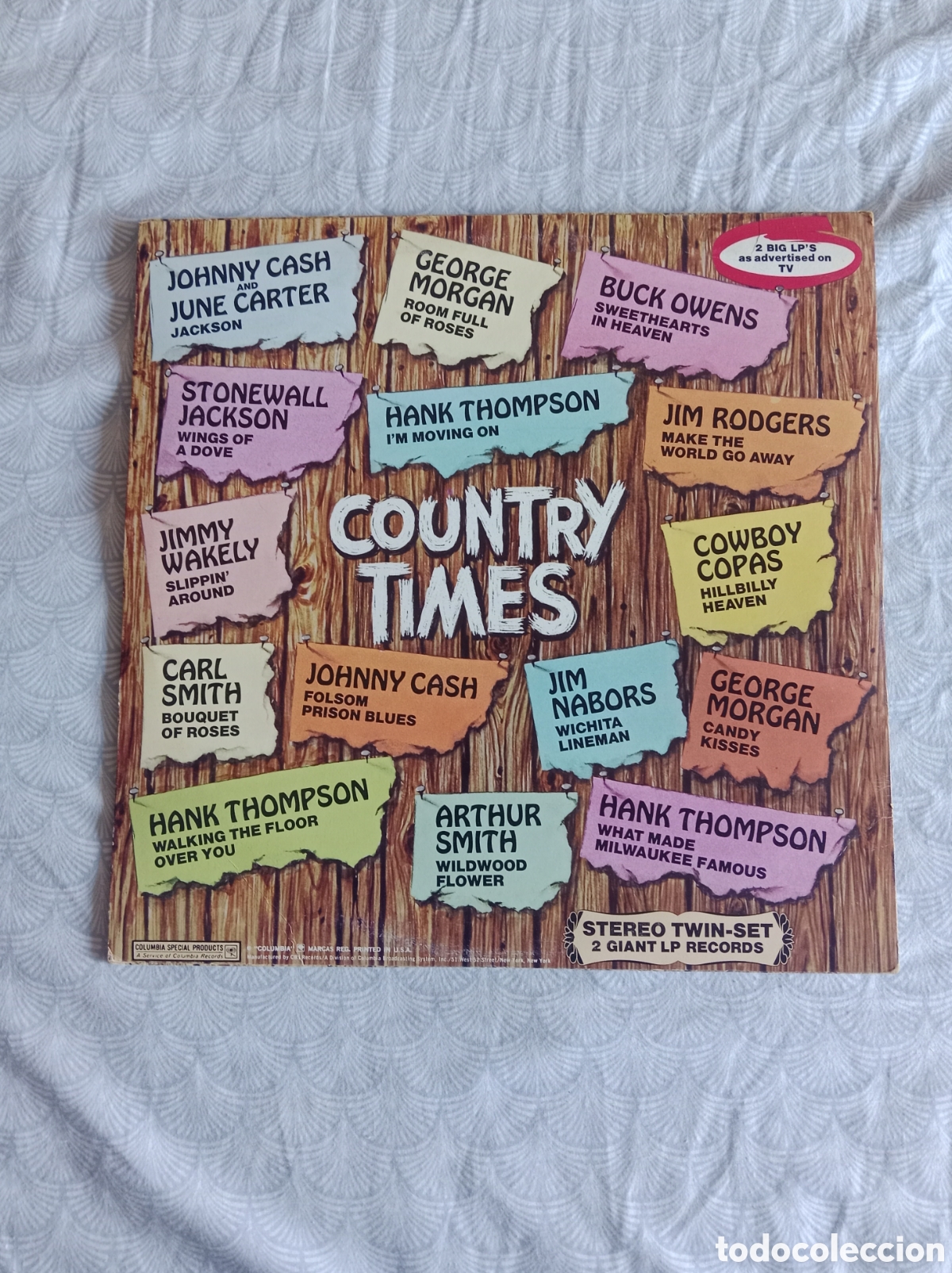 Discos de vinilo: Country Times vinilo doble - Foto 2
