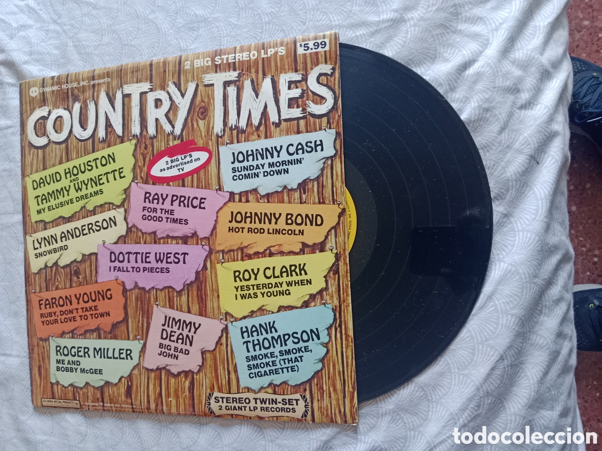 Discos de vinilo: Country Times vinilo doble - Foto 3