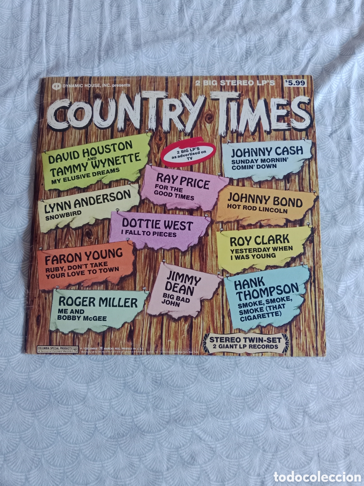 Discos de vinilo: Country Times vinilo doble - Foto 1