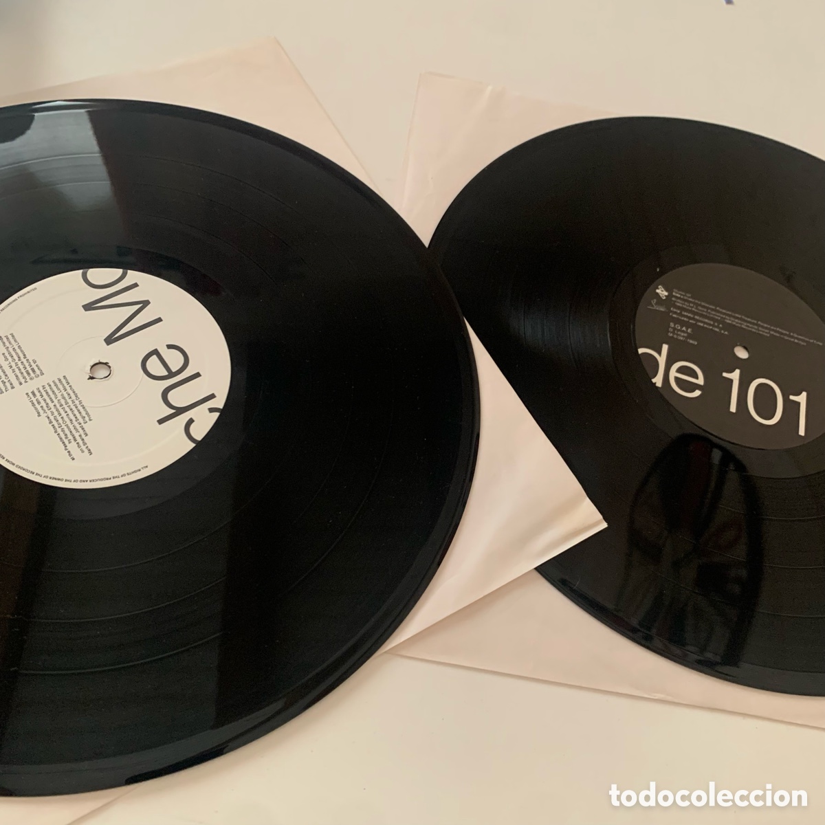 Discos de vinilo: Lp depeche mode 101 edicion espa&ntilde;ola de 1989 - Foto 6