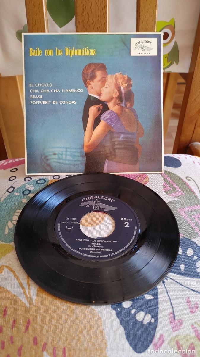 Discos de vinilo: BAILE CON LOS DIPLOMATICOS-EP EL CHOCLO +3-NUEVO - Foto 1