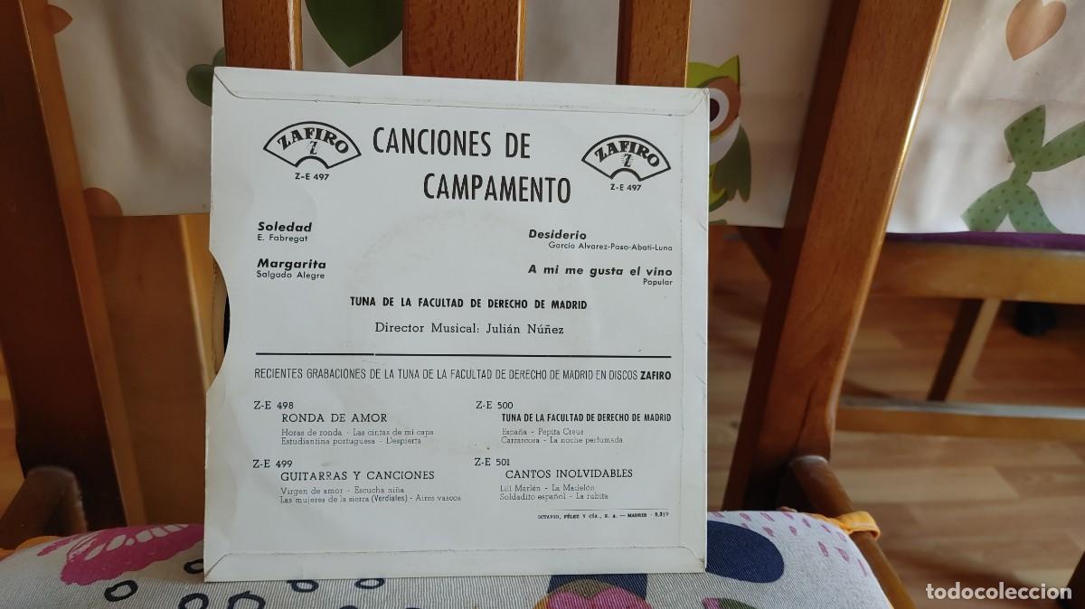 Discos de vinilo: CANCIONES DE CAMPAMENTO-EP SOLEDAD +3 - Foto 2