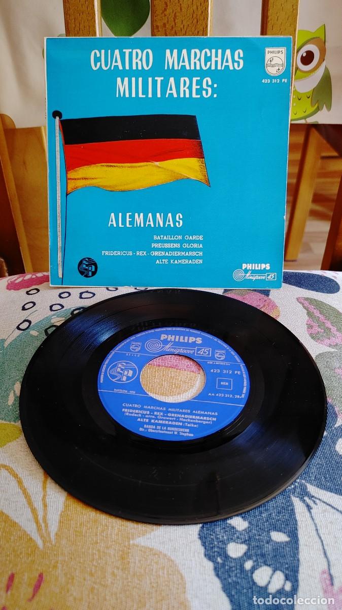 Discos de vinilo: CUATRO MARCHAS MILITARES-EP ALEMANAS - Foto 1