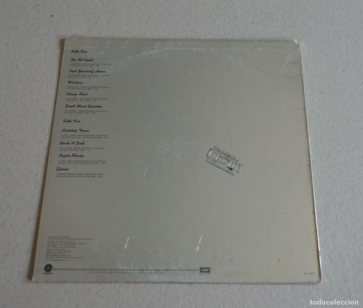 Discos de vinilo: EARL SLICK BAND - RAZOR SHARP (ed. USA) - Foto 2