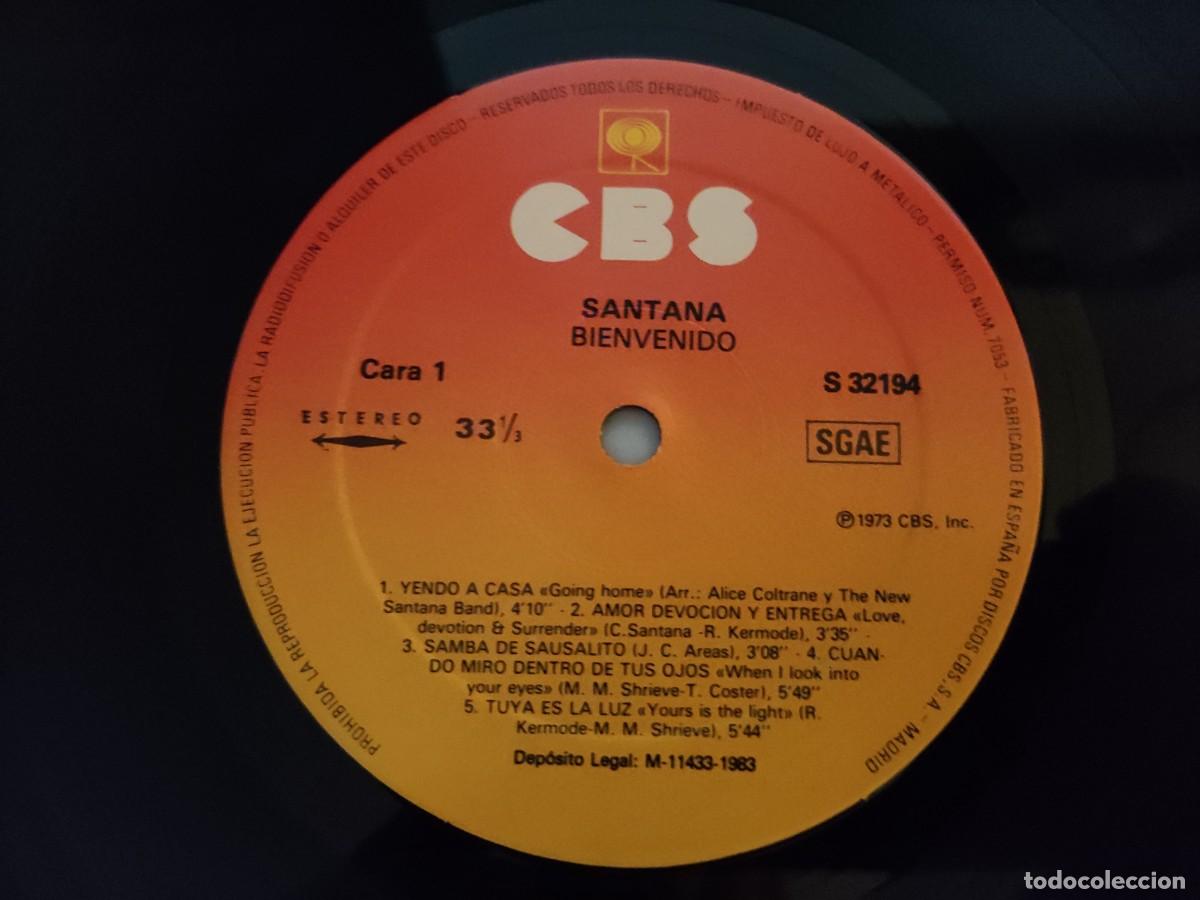 Discos de vinilo: LP 2 Santana - Welcome 1973 (Disco como nuevo) - Foto 4