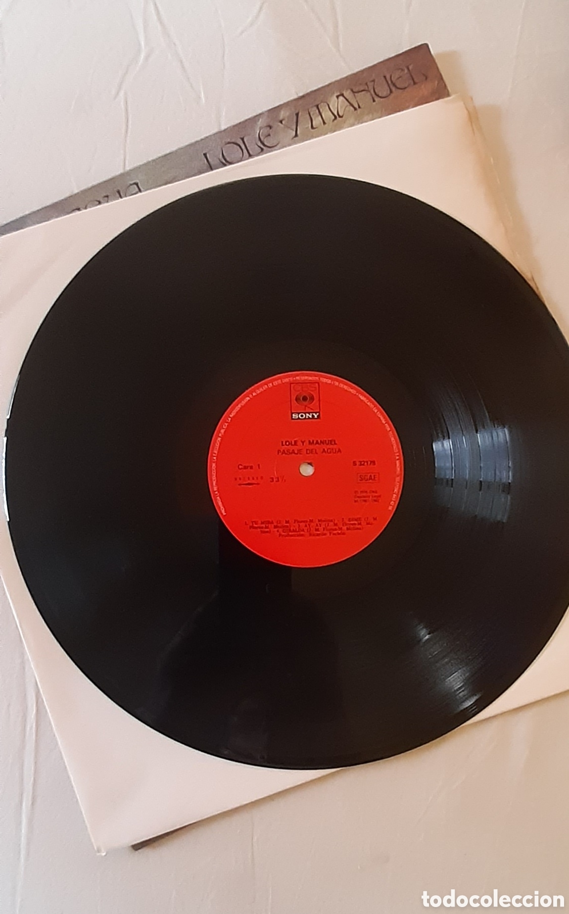 Discos de vinilo: Lole y Manuel - Pasaje del Agua - LP - Foto 6
