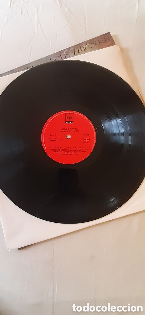 Discos de vinilo: Lole y Manuel - Pasaje del Agua - LP - Foto 8