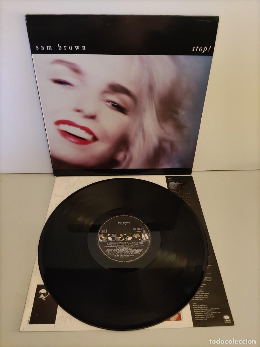 Discos de vinilo: LP 16 Sam Brown - Stop! 1988 (Disco como nuevo) - Foto 1