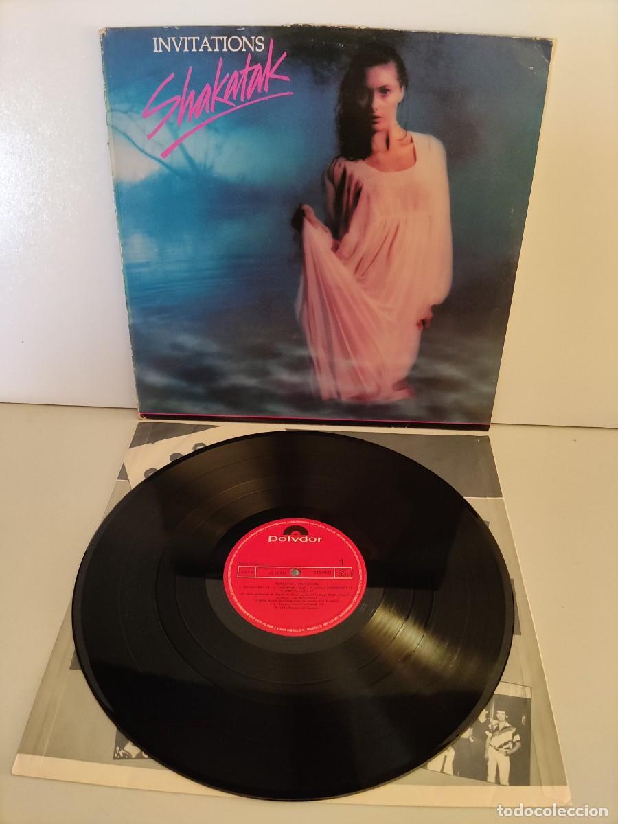 Discos de vinilo: LP 32 Shakatah - Invitations 1982 (Disco como nuevo) - Foto 1