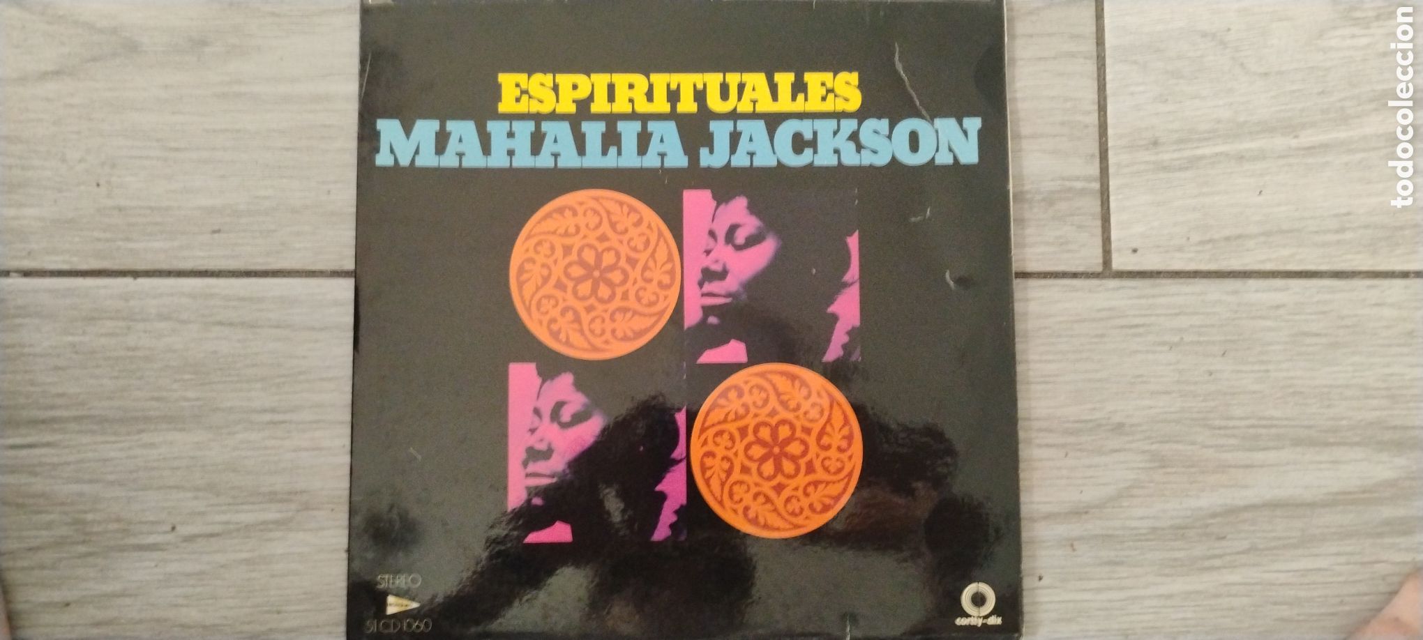 Discos de vinilo: NAHALIA JACKSON-ESPIRITUALES-LP-CORTTY&bull;DIX/SPAIN-IB