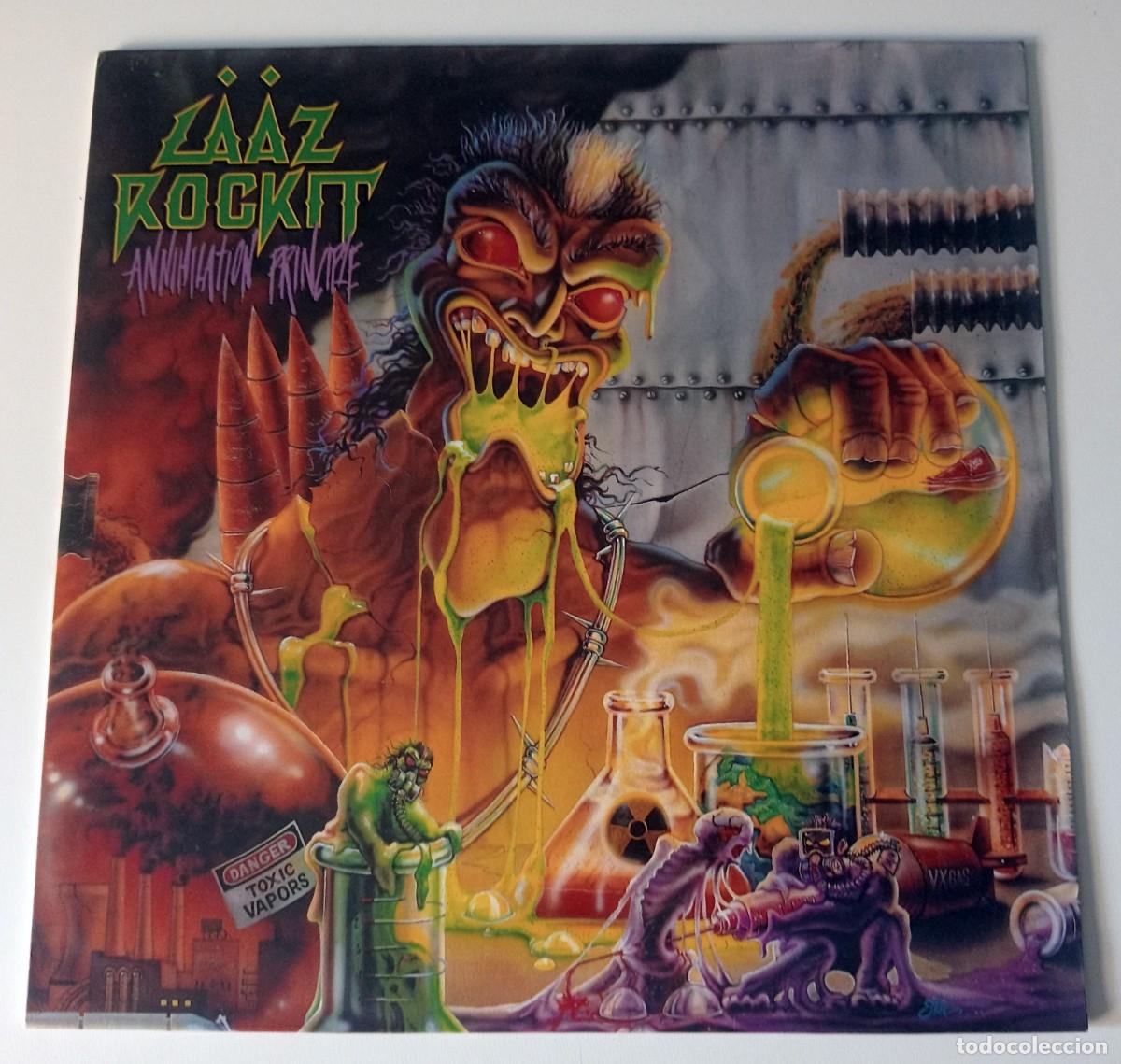 Discos de vinilo: LP LAAZ ROCKIT - ANNIHILATION PRINCIPLE - Foto 1