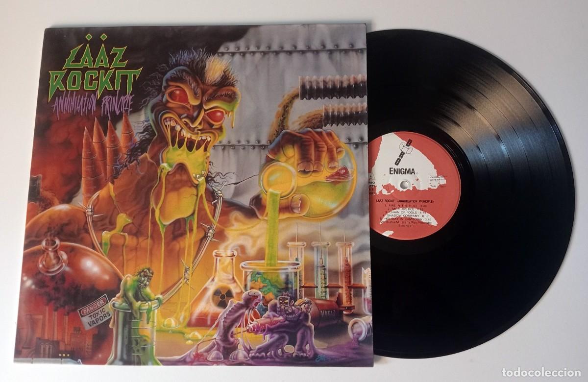 Discos de vinilo: LP LAAZ ROCKIT - ANNIHILATION PRINCIPLE - Foto 3