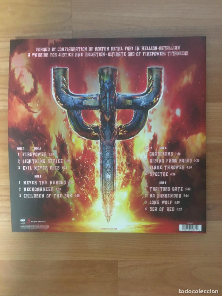 Discos de vinilo: JUDAS PRIEST-FIREPOWER(2LP&acute;S) - Foto 3