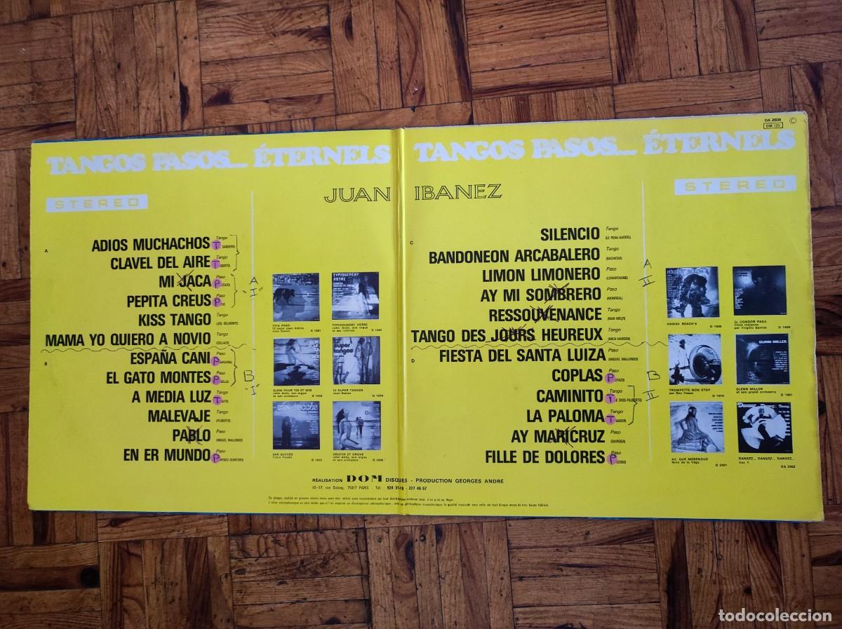 Discos de vinilo: Juan Ib&aacute;&ntilde;ez &ndash; Tangos Pasos ... Eternels 2lps - Foto 2