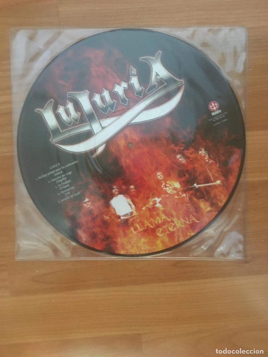 Discos de vinilo: LUJURIA-LLAMA ETERNA(PICTURE) - Foto 2