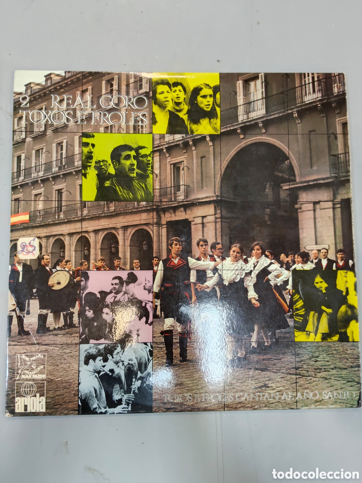 Discos de vinilo: LP REAL CORO TOXOS Y FLORES - Foto 1