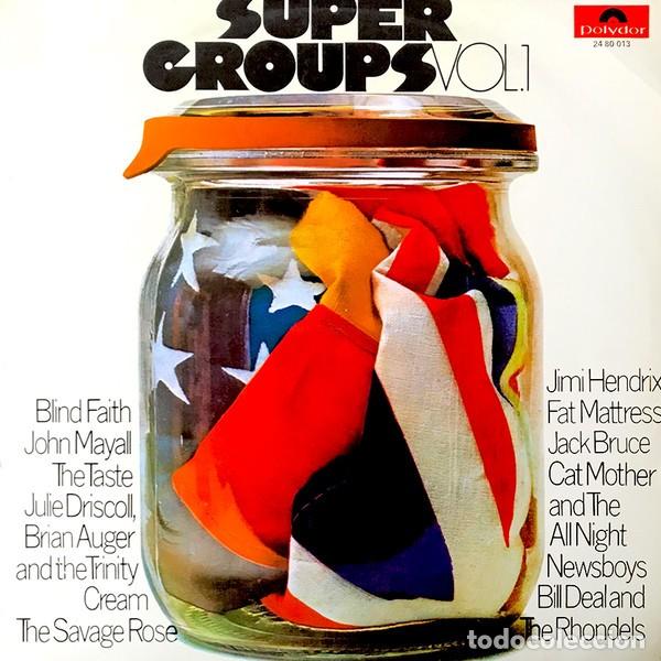 Discos de vinilo: Super Groups Vol.1 - Various - Taste, Hendrix, Mayall...... - Foto 1