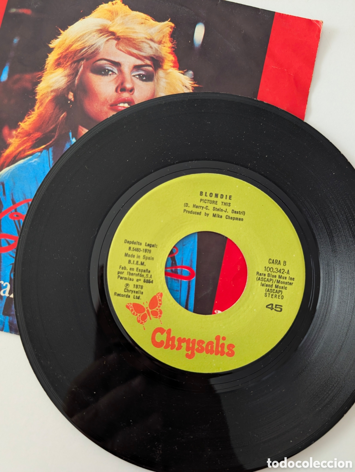 Discos de vinilo: Disco vinilo single 7&rdquo; Blondie - Foto 3