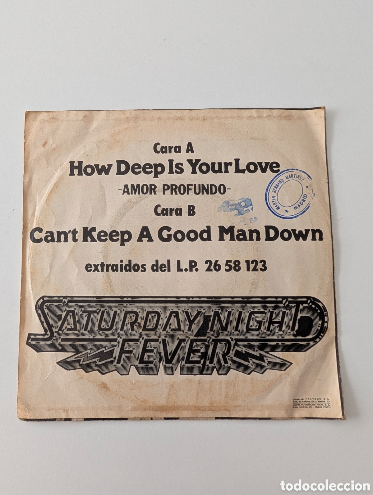 Discos de vinilo: Bee Gees Lote 3 vinilos single 7&rdquo; - Foto 7